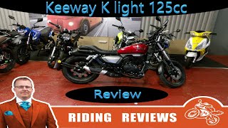 keeway k-light 125 review 2020