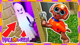 La Pat Patrouille échappe à un fantôme 👻 Halloween pour enfants.