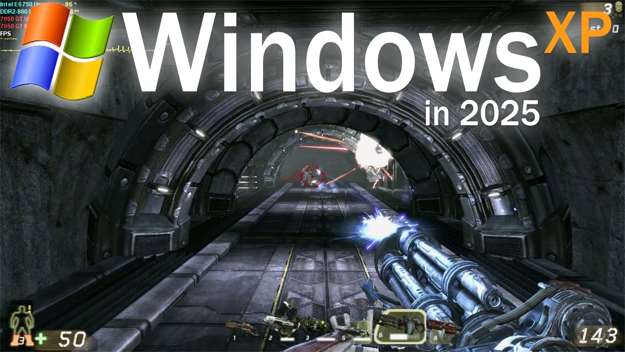 Xp Game Graphics Windows XP Gameplay: Unreal Tournament 3 - YouTube