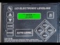 How to correct a RV Leveling System Jack Error