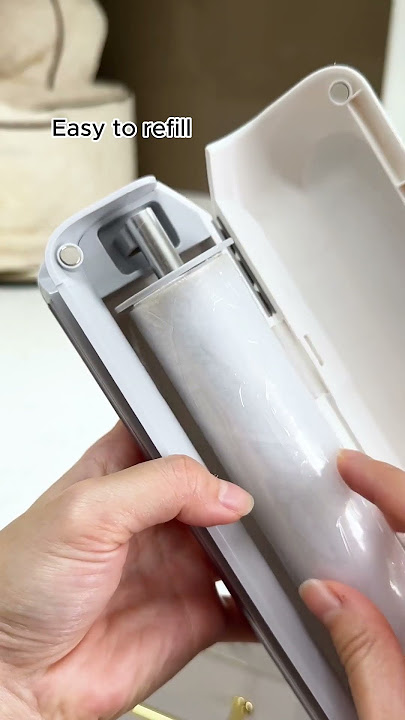 The Dispenser That Makes Cutting Cling Wrap Easy #kitchenitems #sghomes #kitchengadgets #shorts