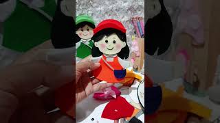 finger puppets #diy #gift #satuklikuntukwujudkanimpianmu #felt #fingerpuppets
