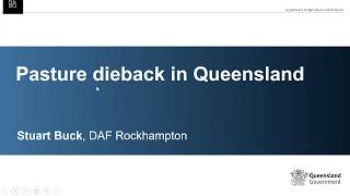 Stuart Buck - Pasture dieback in Queensland