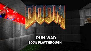 RUN.WAD (Doom 1994 WAD / custom level)