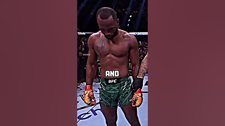 Belal Humbles Leon Edwards 😤
