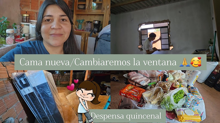 LE HICE UN REGALO🥰/VENTANA NUEVA/DESPENSA QUINCENAL ✅️