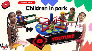 Fun Outdoor Playground For Kids | Entertainment For Children Play Center @cutesistersfunfactory8887