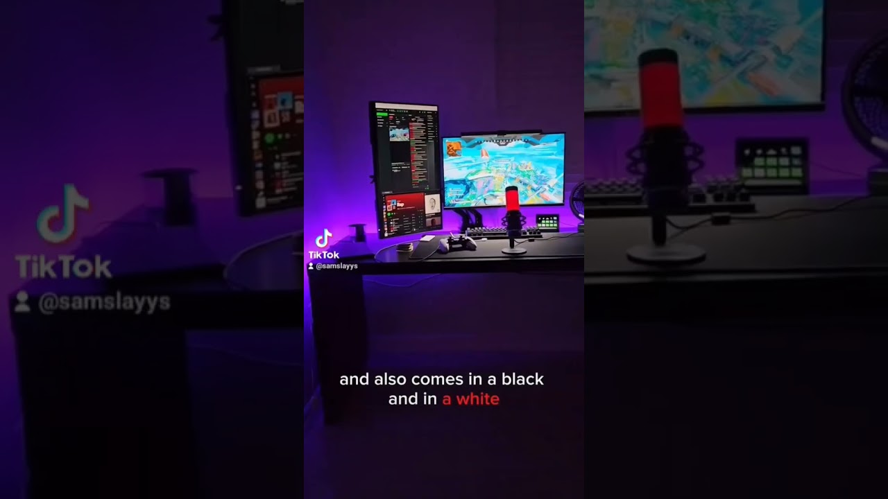 Ikea desk with a pull out panel