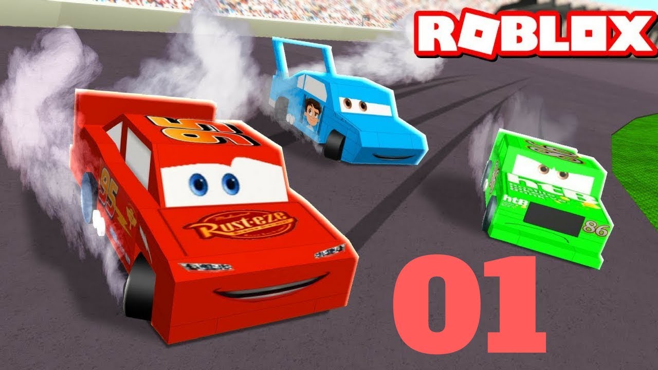 Cars 3 ROBLOX save Lightning McQueen [1] - YouTube