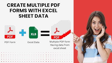 create 1000+ pdf forms having data from excel sheet in 2 minutes from a single PDF form.