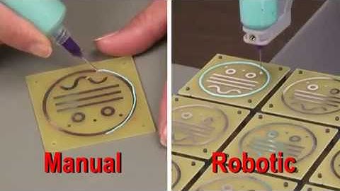 Manual to Automated Dispensing Comparison - Fisnar
