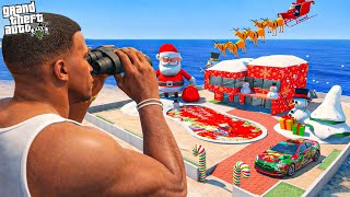 I infiltrated Santa's secret house to deliver presents to the children | GTA 5 Mods screenshot 1