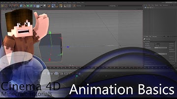C4D Minecraft Tutorials - Animation Basics (Part 15)