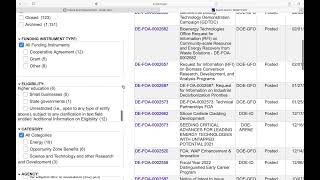 How to Find Federal Grants