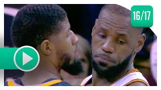 LeBron James vs Paul George EPIC Duel Highlights (2017.04.02) Pacers vs Cavaliers - MUST SEE