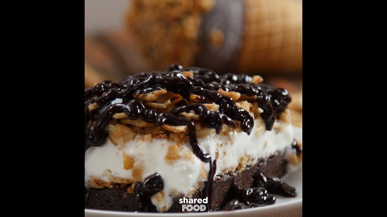 Drumstick Brownie Ice Cream Dessert YouTube