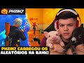 PHZIN7 CARREGOU OS ALEATORIOS NA RANK E LIMPOU O MAPA! FREE FIRE - PHZIN7 HIGHLIGHTS