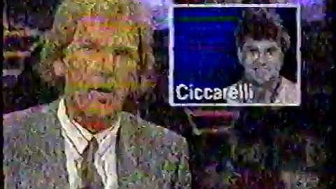 Dino Ciccarelli Luke Richardson Court Case news coverage Mike Anscombe Global TV 1988 - poor quality