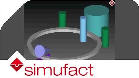 Ring rolling of a ring using the RAW kinematic | Simufact