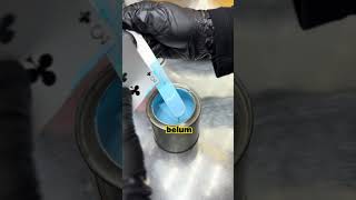 Costum Color Cat Oplosan Biru Pastel Blue #costumcolor #custompaint #catoplosan #catmotorcustom