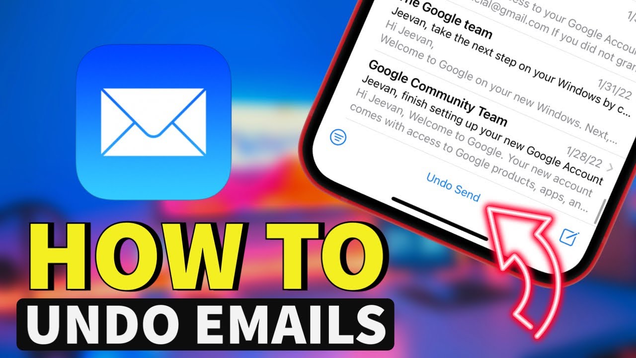 How to Unsend an Accidental Email on Your iPhone - CNET