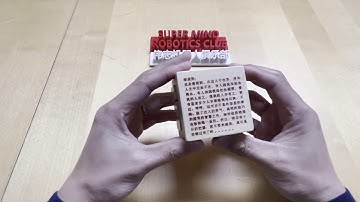 3D Printed Puzzle - Hidden Rules(Qian Gui Ze), Solution Included