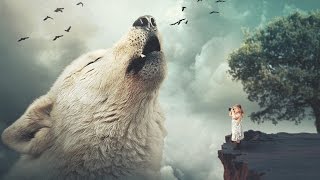wolf shooting | Fantasy Effects on Photoshop screenshot 3