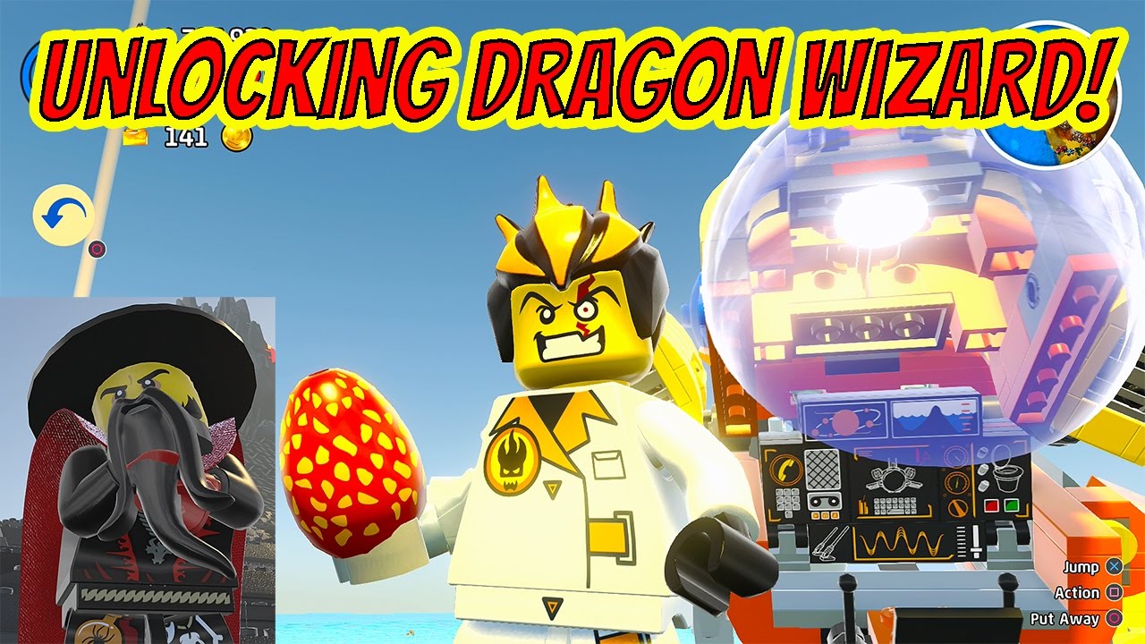 LEGO Worlds How To Unlock the Dragon Wizard (With All Quests Necessary) -  YouTube