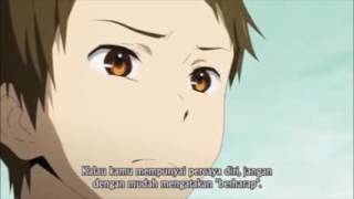 Hyouka eps. 17 ( Satoshi & Mayaka scene )