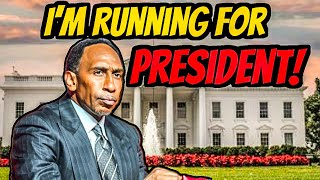 ​Stephen A. Smith Announces Presidential Run! My Reaction to the Shocking News​