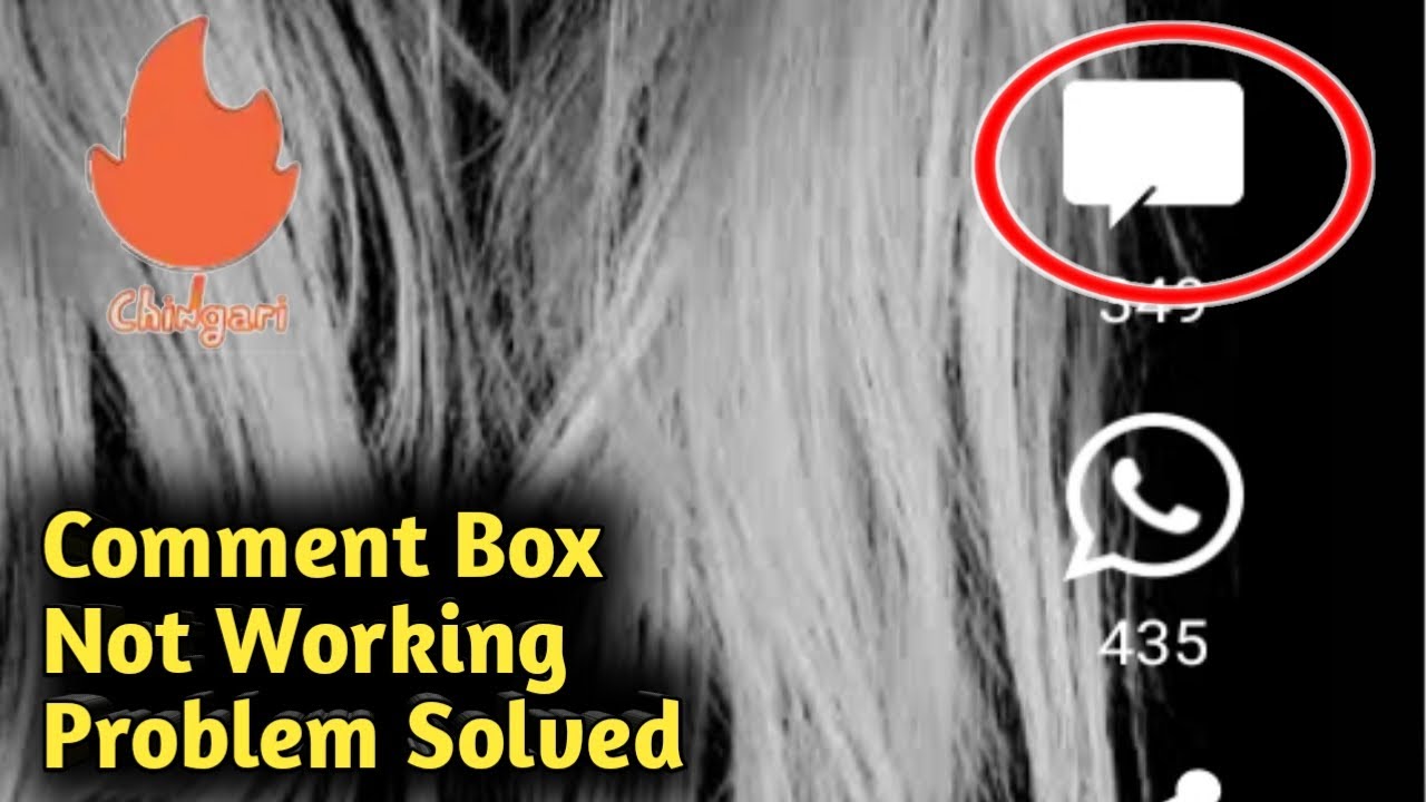 Fix Chingari App Comment Box Not Working Problem Solved