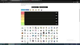 Try Out the New VGC 23 Tiermaker Tierlist! Categorizing ALL Series 1 and 2 Mons into Tiers!