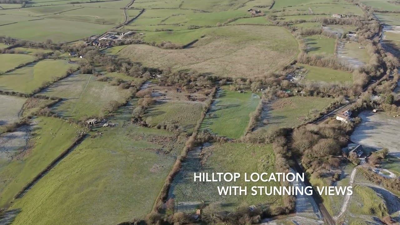 Brill Windmill beautiful views of the hills from the sky