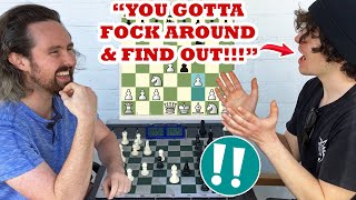 He Focked Around With Blackmar-Diemer Gambit! Will He Find Out?? Max Pain vs Hippie Rob