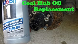 Ranger Boat's Cool Hub oil replacement in 3 min.