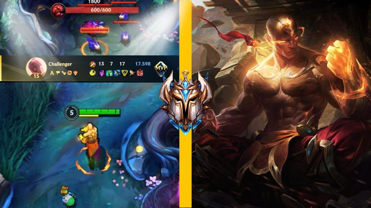 “God Fist Lee Sin Jungle Gameplay | Insane Mechanics in Wild Rift”