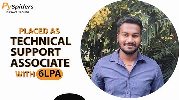 Student Placement Journey | Pyspiders Basavanagudi