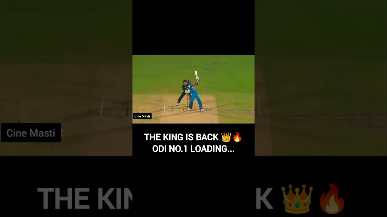 King Kohli Set to Reclaim ODI No.1 👑🔥