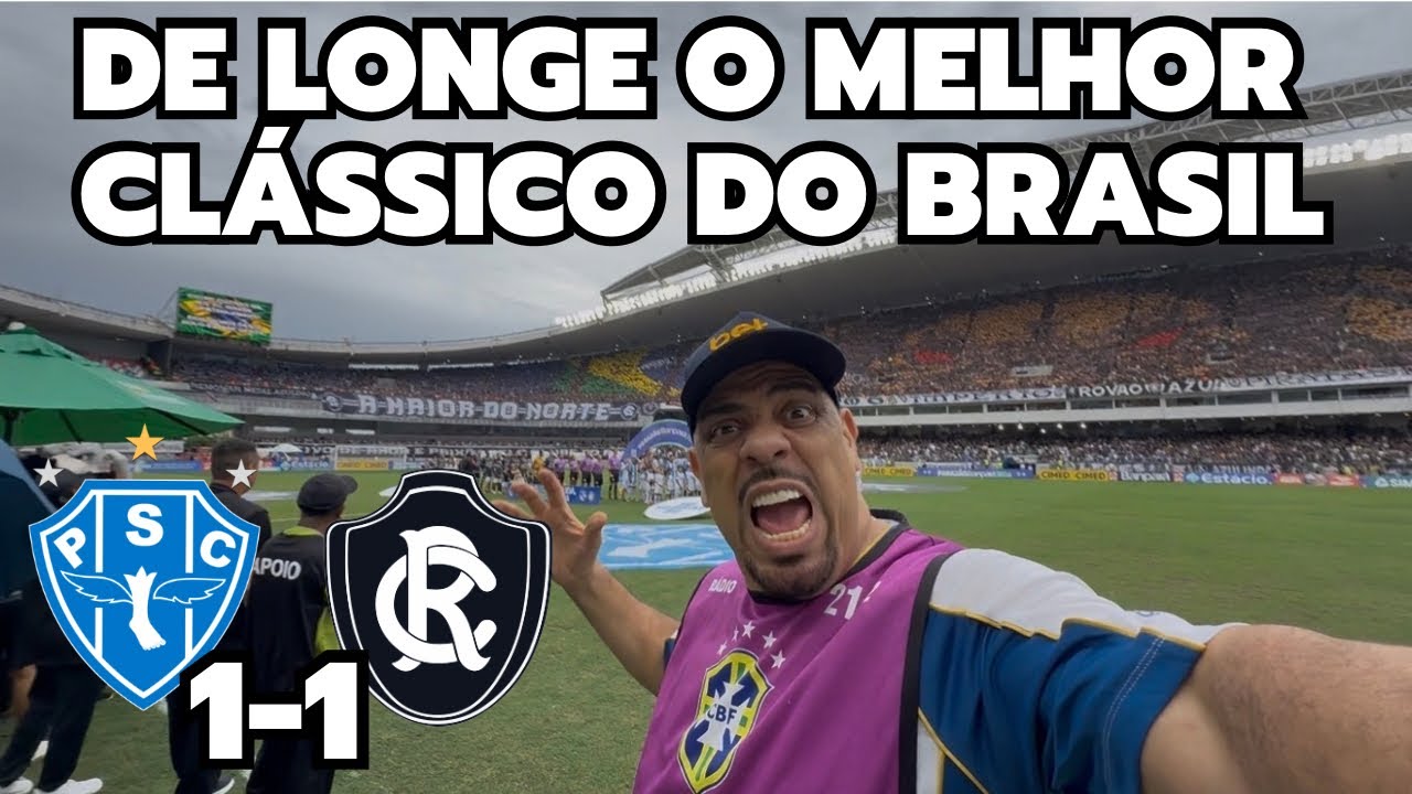 VEJA A ATMOSFERA ABSURDA DAS TORCIDAS NO RExPA #781 - PAYSANDU 1 x 1 REMO
