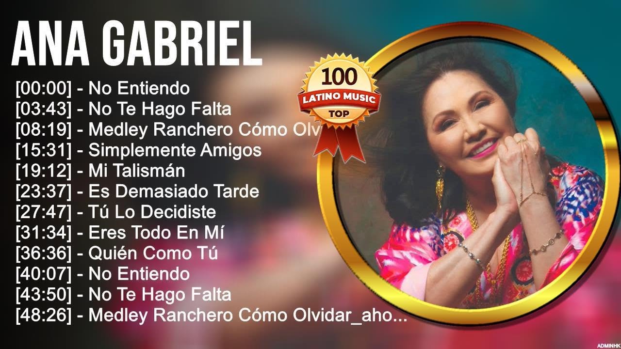 A n a G a b r i e l ~ Top Latin Songs Compilation 2023, Best