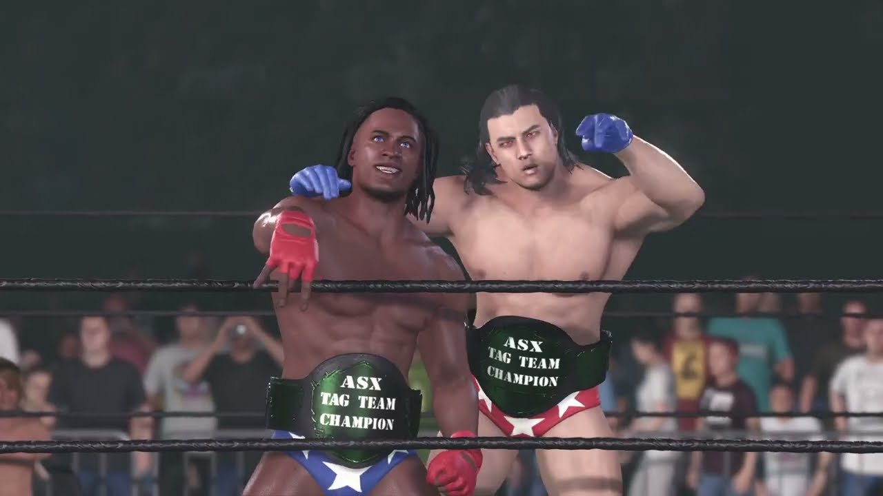 American Models (c) defeat Nathan and Tex to retain the ASX Tag Team Championship