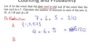 Counting and Probability (Discrete Maths)