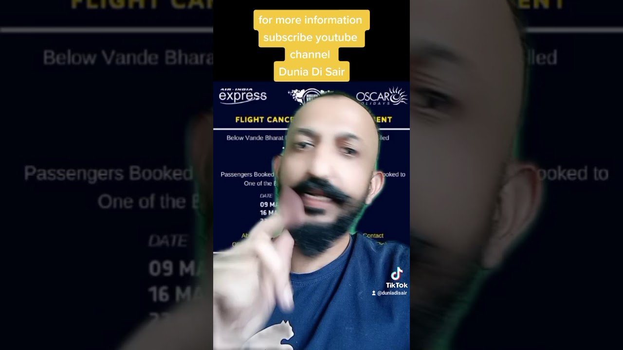 cancel Flights Update by Dunia Di Sair