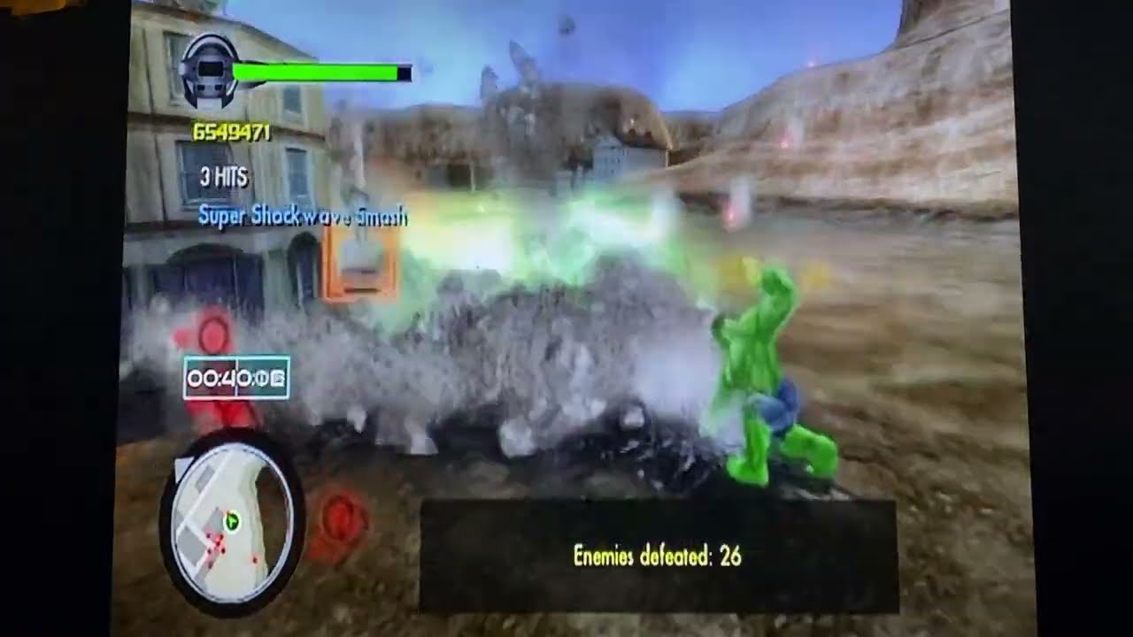 The Incredible Hulk Ultimate Destruction Challenge Mission: Puny Humans