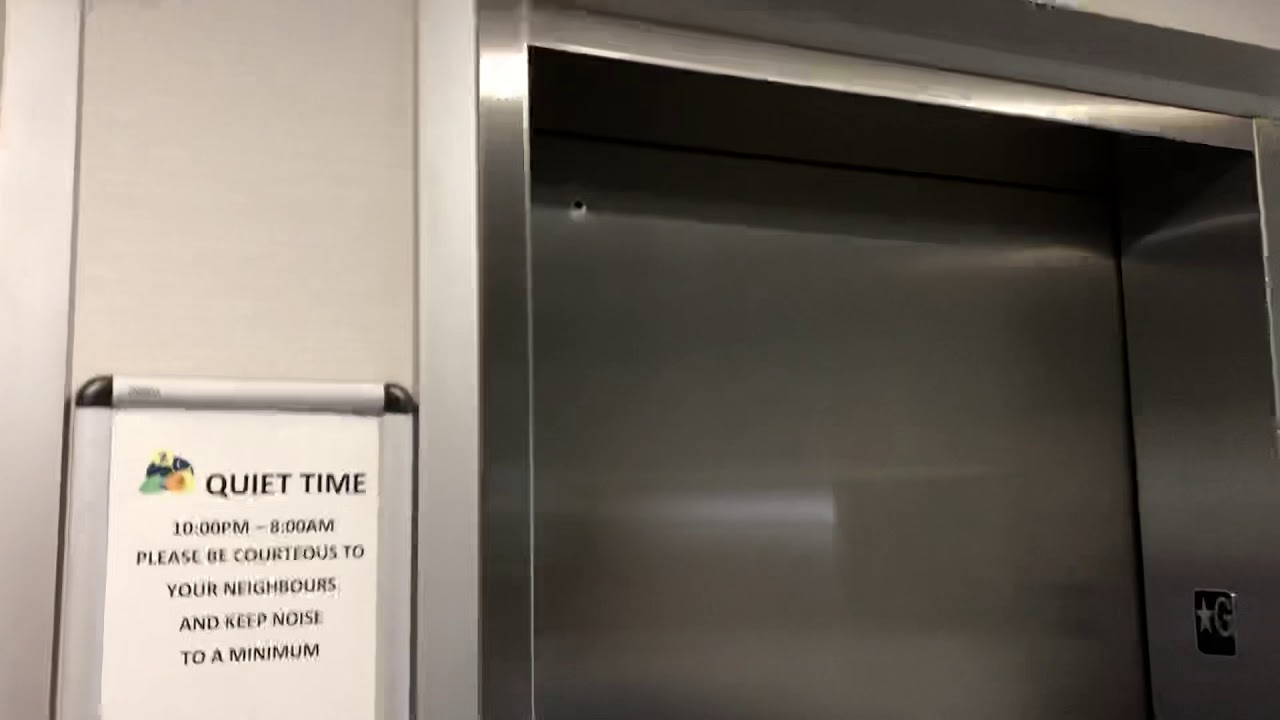 Kone KSS 370 Ecodisc Elevators Holiday Inn Airport, Winnipeg