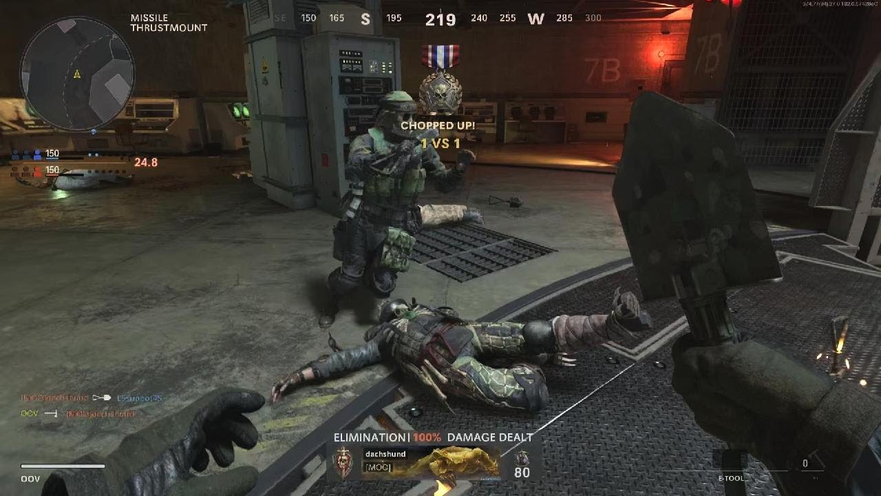 Tomahawk and Shovel Double Kill Call of Duty: Black Ops Cold War