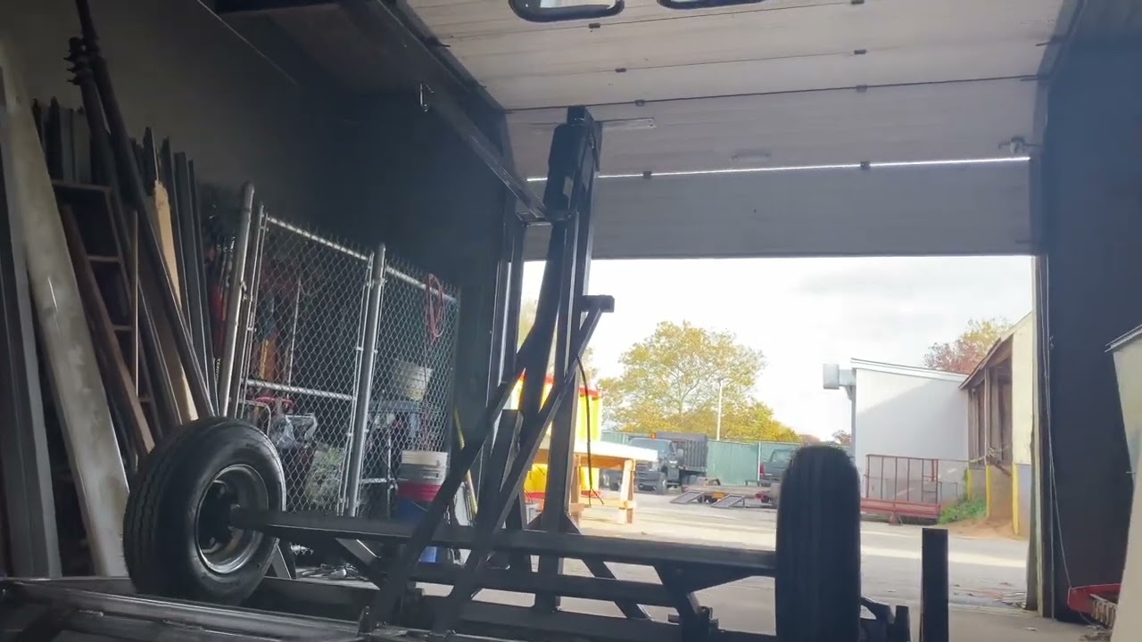 Snowmobile drag/groomer for side by side build.