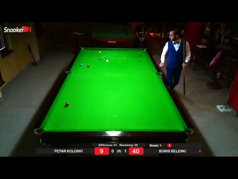 Gran Klub - Snooker Table 1 - Live Streaming by SnookerON.com billiards table size