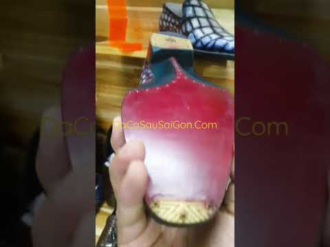 Video giày da cá sấu cao cấp đế da - youtube
