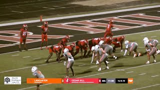 Cedar Hill Longhorns vs. Lancaster Tigers highlights | September 26, 2025
